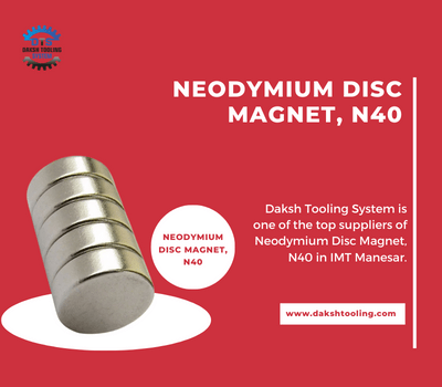 Neodymium Disc Magnet, N40